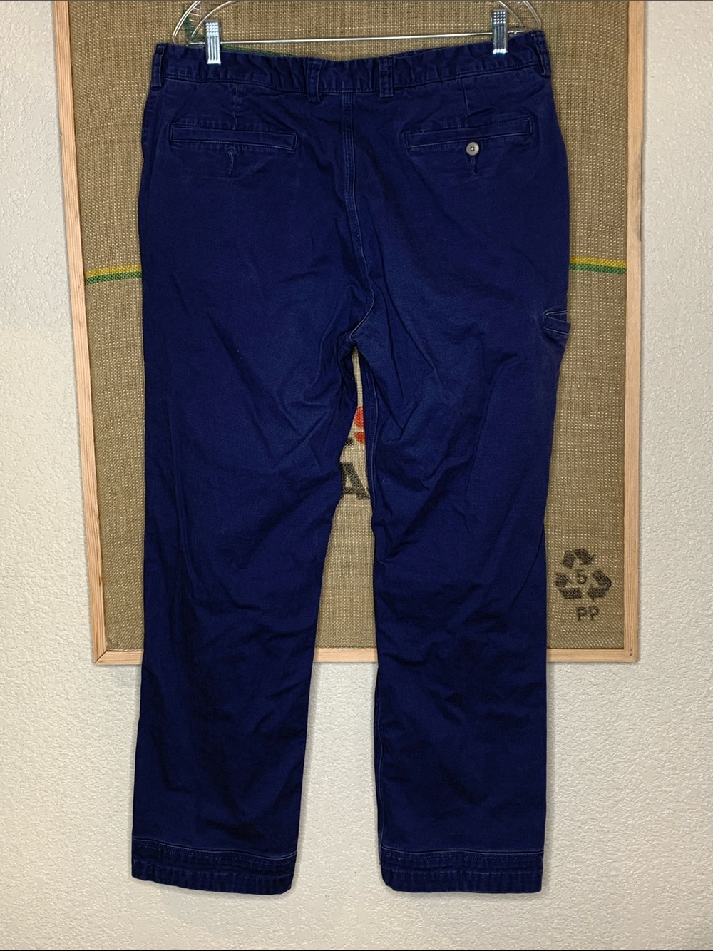 Duluth Trading Co Navy Cargo Work Pants - Picture 2 of 10